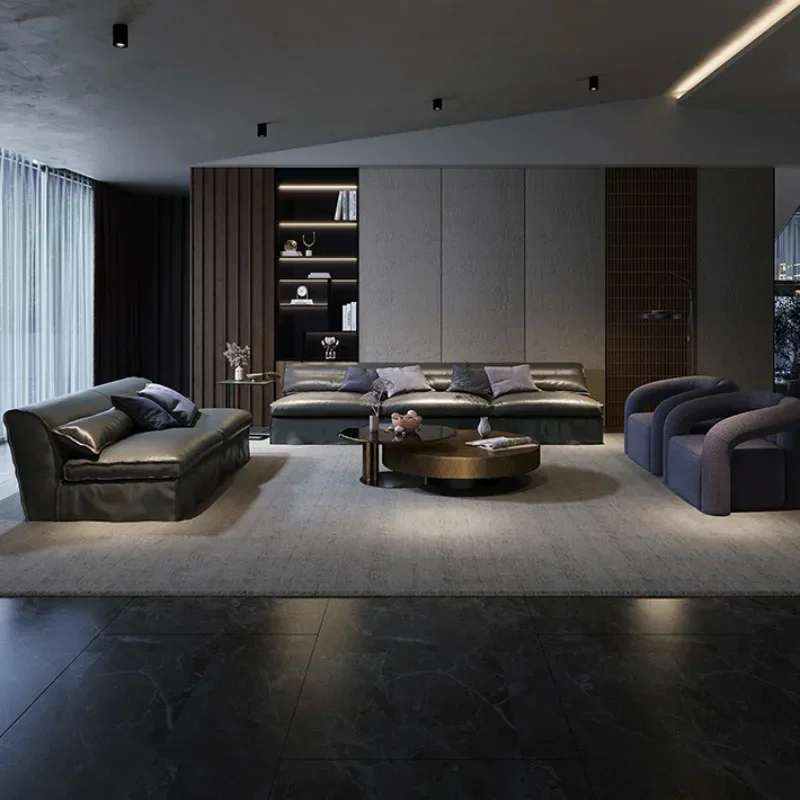 Combination Round Coffee Tables Living Room Design Modern Glass Coffee Tables Tea Luxury Mesa Posta Nordic Furniture QF50CT