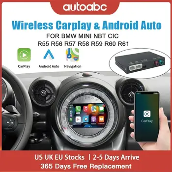適用於BMWMini NBT CIC R55 R56 R57 R58 R59 R60 R61的無線Carplay Android Auto接口,支援鏡像連結與AirPlay多媒體功能 8 最佳銷售 BMW安卓汽車 - №3