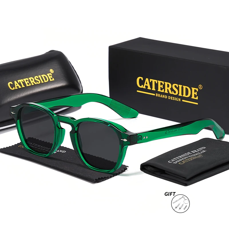CATERSIDE Mode männer Optische Sonnenbrille Runde Angepasst Rezept Sonnenbrille frauen Party Reise Dekoration Brillen – Detail 6