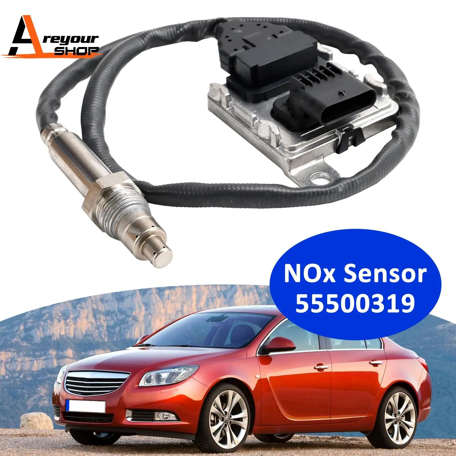 Nox Sensor Position 1 Front for Vauxhall Insignia 2.0 CDTi 170HP B20DTH 55500319