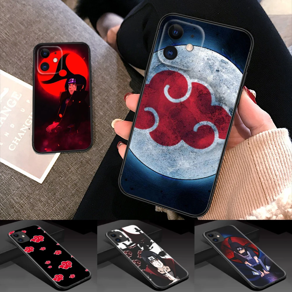 Мягкий силиконовый чехол для телефона uchiha madara с аниме для iPhone 15 14 Plus 13 12 11 X XS XR Pro Max Mini 8 7 Plus