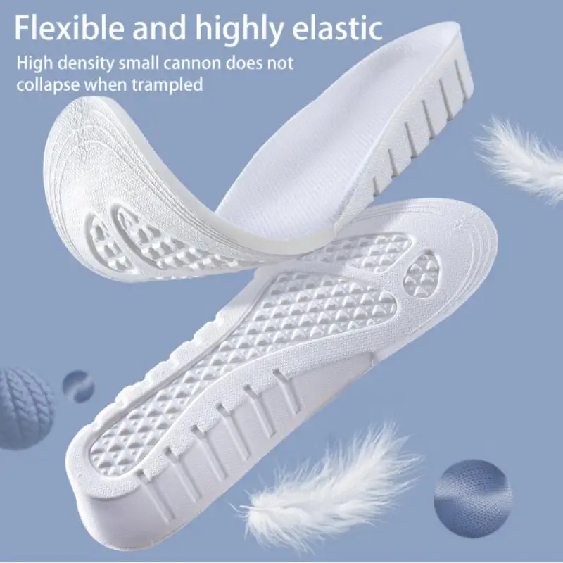 Height Increase Insoles for Women Men Invisiable Boost 1.5-3.5cm Breathable Orthopedic Elevator Insoles Feet Care Shoes Pads