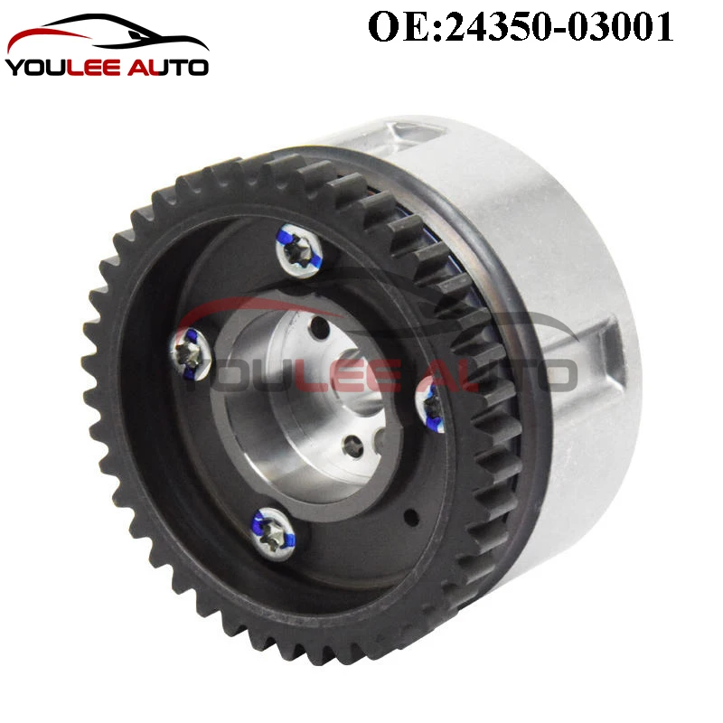 

New 24350-03001 2435003001 24370-03000 2437003000 Timing Camshaft Gear CVVT For Hyundai Elantra 1.4L 2017-2019 Auto Parts