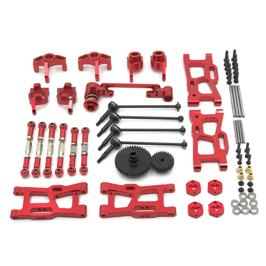 Front Rear Drive Shafts RC Car Kit Part Replacement for 124018 124019