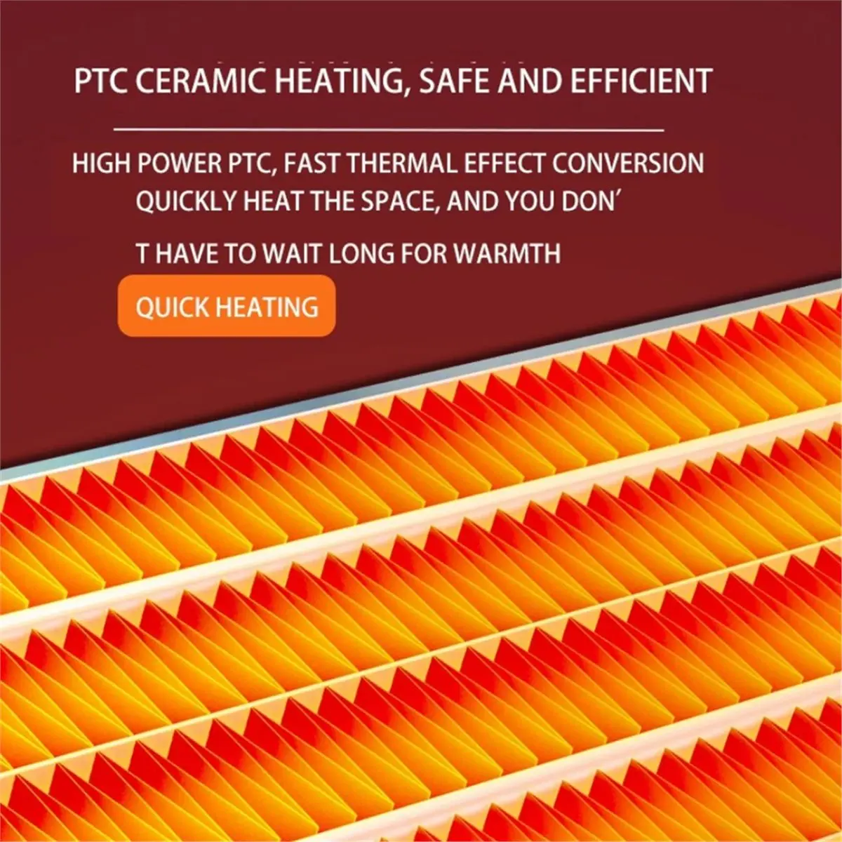 

(FDDT) Мощный тепловентилятор 620 Вт, бытовой керамический PTC-нагреватель для ванной комнаты и душа с постоянной температурой