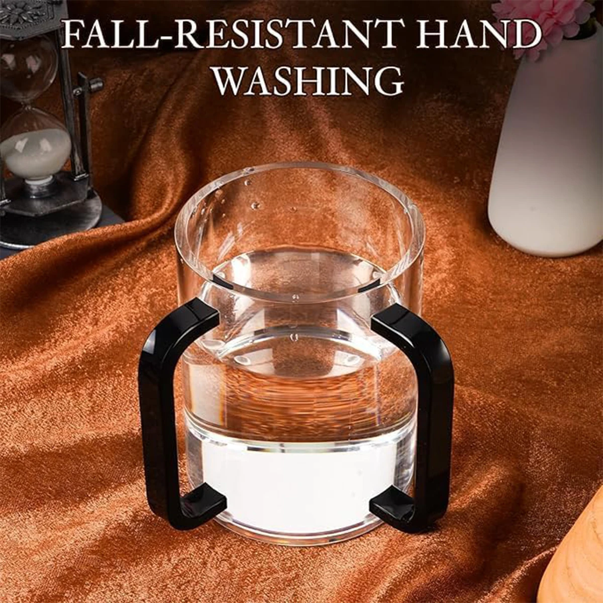 

Acrylic Hand Washing Cup With Dual Handles For Netilat Yadayimnegel Vasser For Jewish Washing Cup Wash Cup with Handles