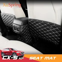 For 2017 2018 2019 2020 2021 2022 2023 2024 Mazda CX-5 CX5 KF Car Seat Anti-kick Mat Dust-proof Protective Pad Cushion Styling