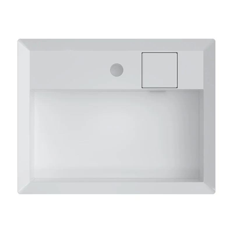 Side drainage table basin single basin, face wash basin, small size bathroom cabinet