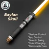 TXQSABER Baylan ライトセーバー ネオ ピクセル SNV4 アプリ制御スムーズ スイング メタル ハンドル風化 LED ストリップ ブレード レーザー剣レプリカ 1