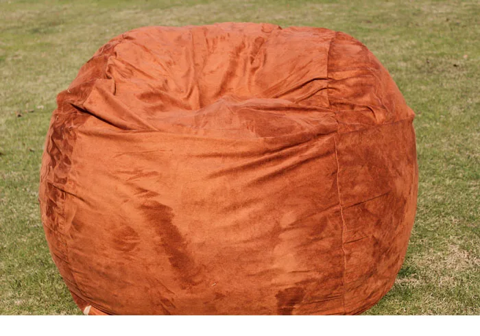 Huge memory foam bean bag chair giant bean bag sofa  with foam filling for kids and adults living room home furniture