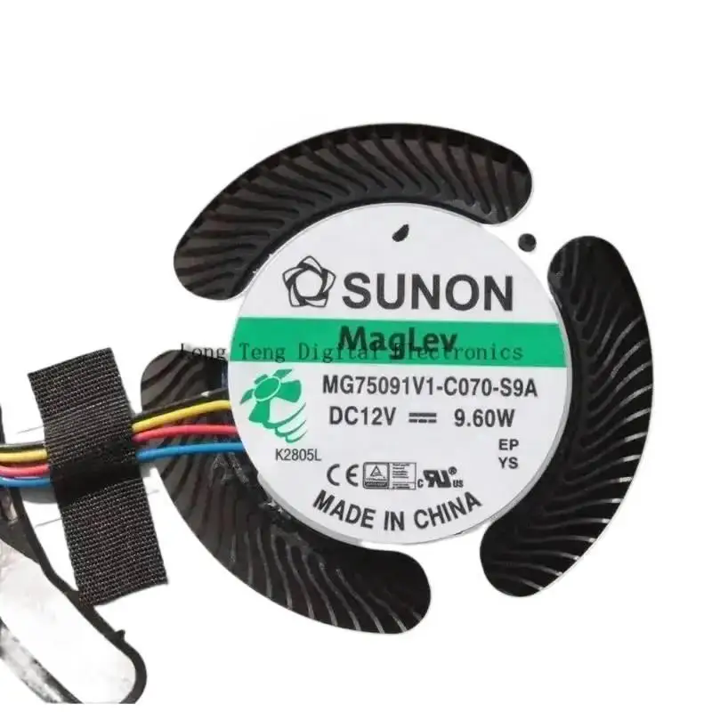 

NV. New Original CPU Cooling Fan For Elite Mini 800 G9 Desktop PC 12th Gen i7-12700T MG75091V1-C070-S9A DC12V 9.60W M85699-001