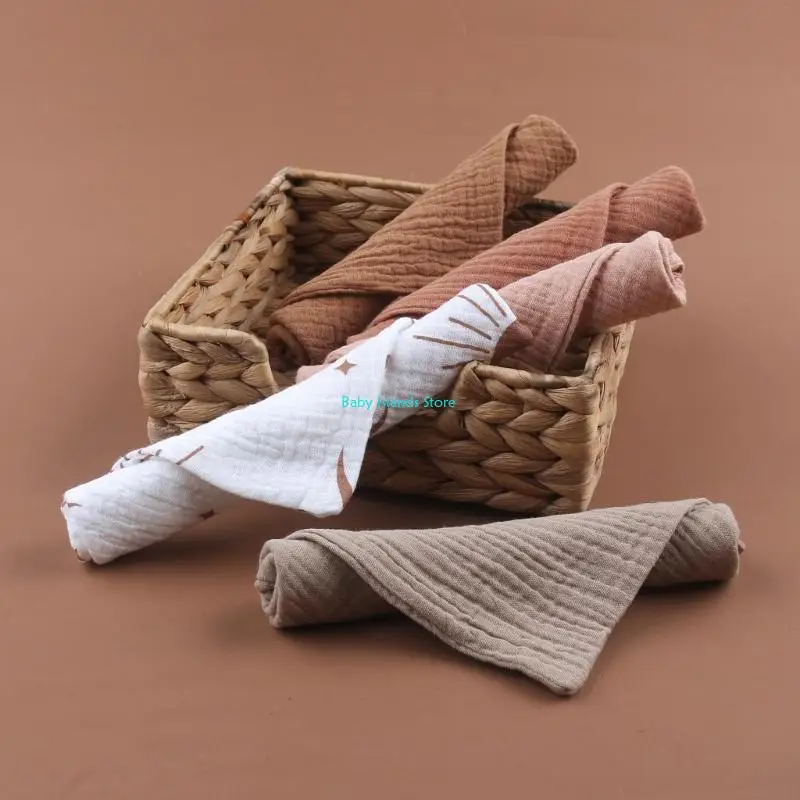 K92d Toalla tela lavado recién nacido Toalla algodón algodón algodón alto absorbente 5 piezas
