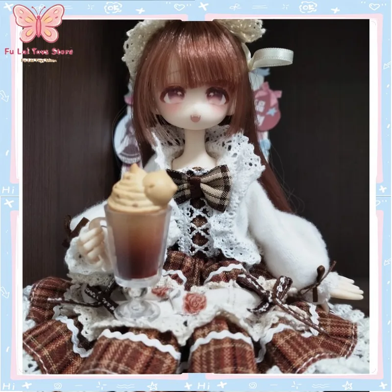 

Jidong Shunxi Momotale Four Seasons Tea Story Series Special 6 Scale BJD Rooted Hair Articulated Doll Desk Decor Gift In Stock