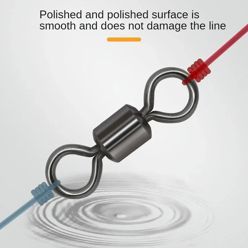 Figure 8 Ring Connector Connecting Ring Fishing Accessories Fishing Tackle Supplies, 200 Pieces