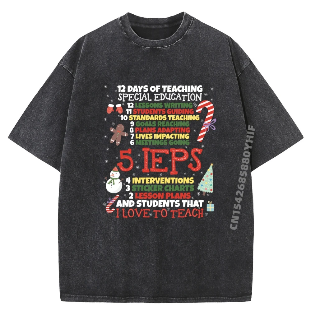 

Мужские футболки с рисунком Sped School, дизайнерская футболка для учителей специального образования, мужская одежда, 2025 г., удобная стираная рубашка