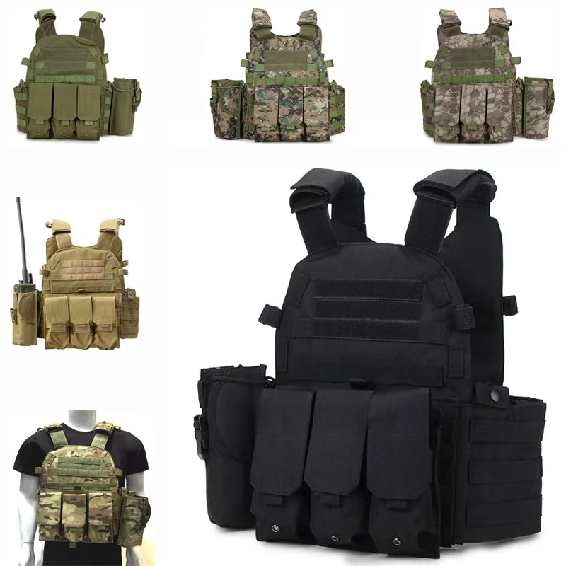 MOLLE-メンズナイロンタクティカルベスト,ボディアーマー,ハンティングキャリア,エアソフトアクセサリー,カモフラージュ,アウトドア,新品,2022