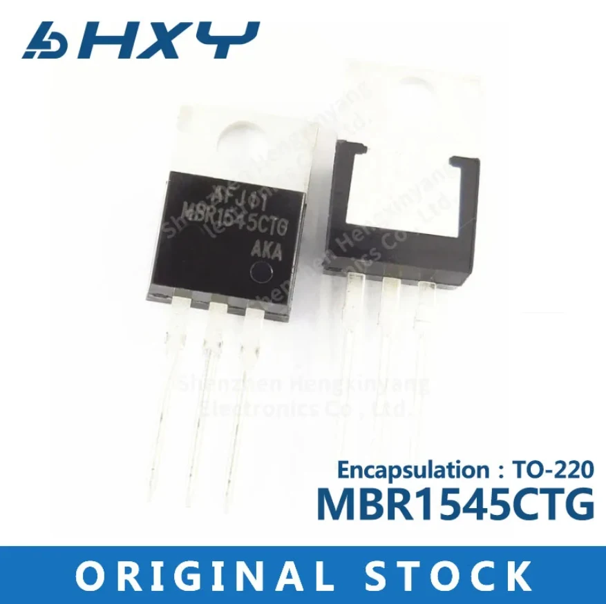 10PCS MBR1545CTG MBR1545 TO 220 Schottky diode chip