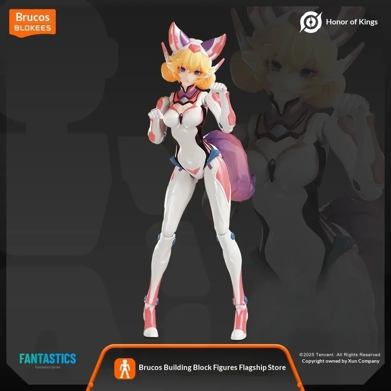 Blokees Honor of Kings Miracle Series Daji Daqiao Xiaoqiao Articulated Building Figure Collectible Game Model Toy