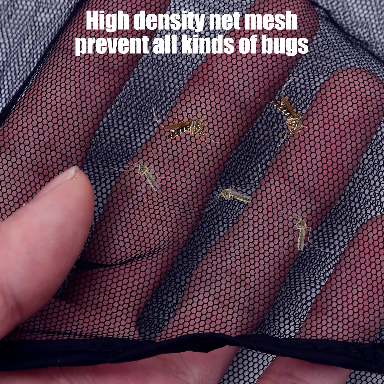 Outdoor Camping Mosquito Net - 2Pcs Outdoor Head Net Mosquito Net