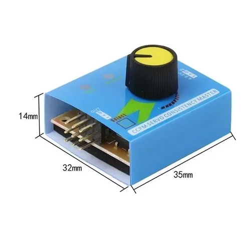Servo Tester RC 3CH Multi ESC Consistency Speed Controller Checker Steering Gear Tool CCPM Adjustment Tool for RC Helicopter Car