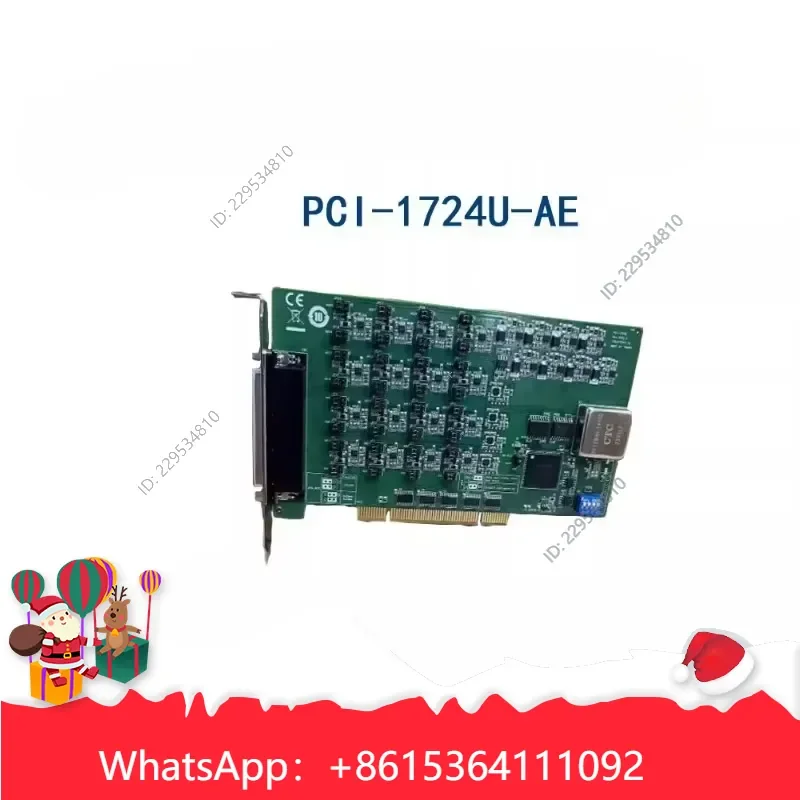 1pc for PCI-1724U-AE 14-bit 32-channel Isolated Analog Output Card Monitoring High-density Compatible For Model，practical use