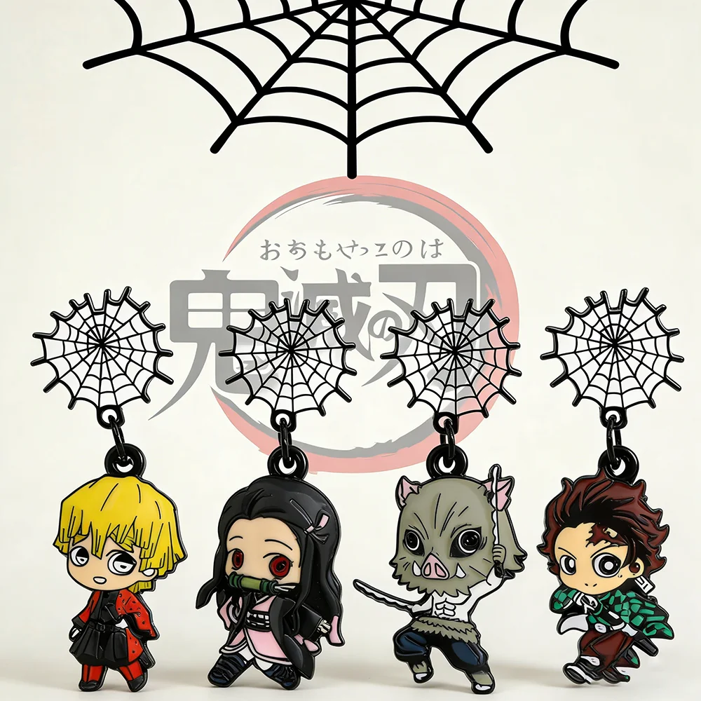 

Cute Kamado Nezuko Enamel Pin - Creative Cartoon Anime Brooch Metal Badge Jewelry for Clothing And Backpack Accessories Gift