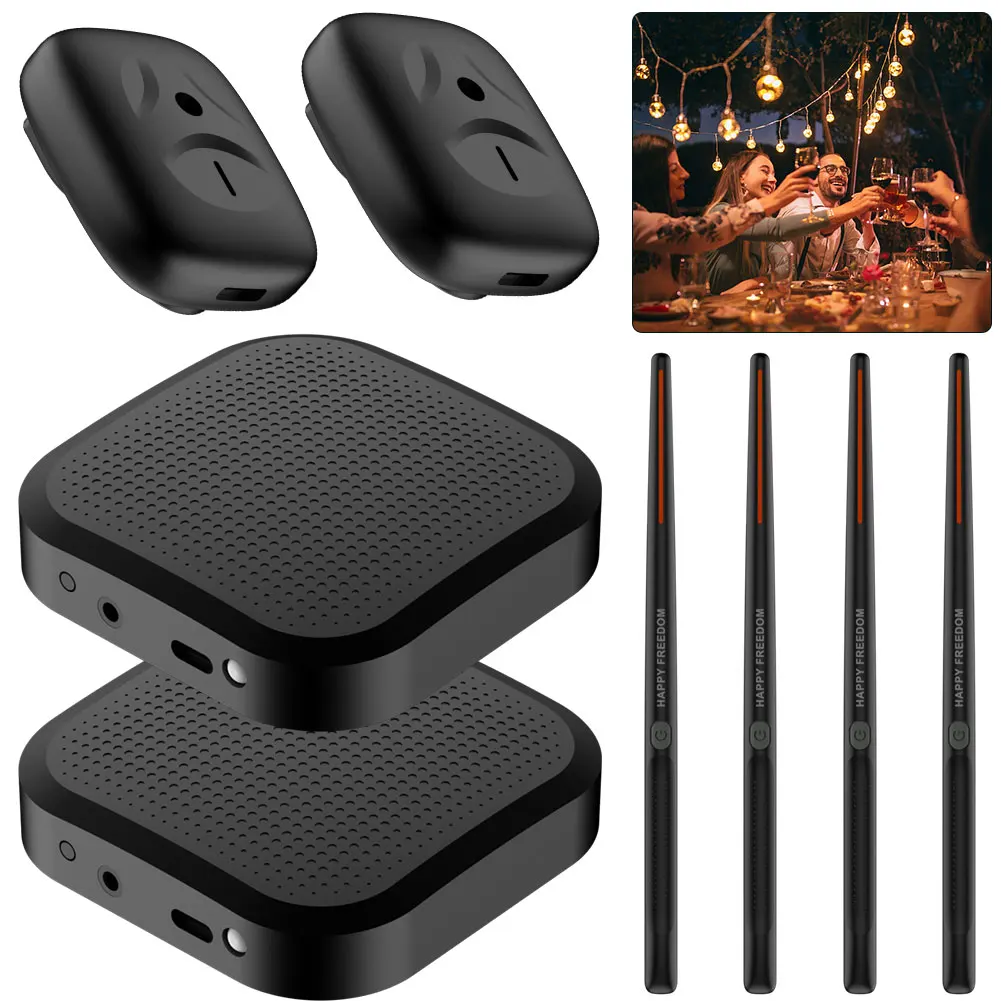 Baquetas de ar elétricas, tambor de ar portátil com baquetas, kit profissional de tambor de realidade virtual para iniciantes, crianças e adultos