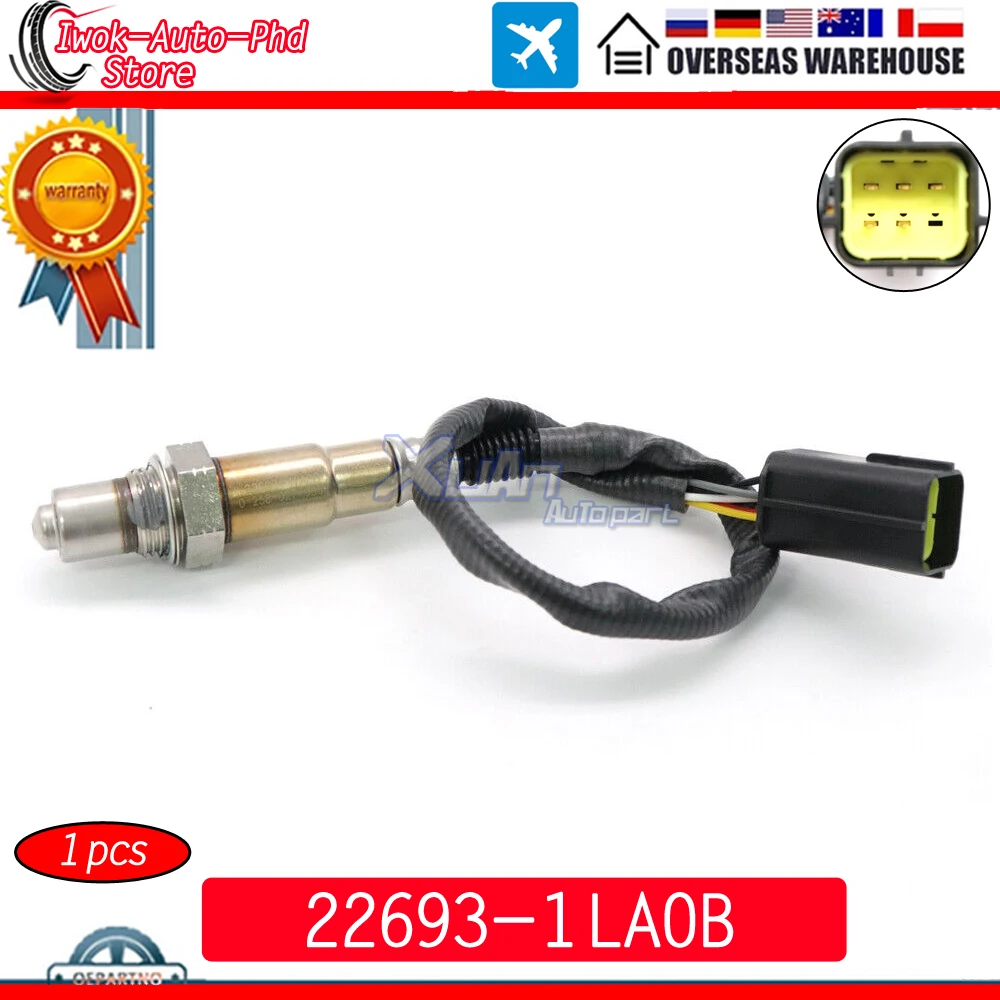 

Lambda O2 Oxygen Sensor Air Fuel Ratio Sensor For Infiniti QX56 QX80 Nissan Patrol III VI 2010 0258027006 22693-1LA0B