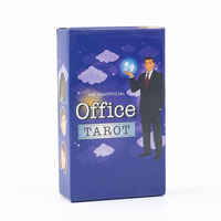The Unofficial Office Tarot Deck 78 Cards 10.3x6cm For Family Party High Quality Fortune Telling Divination Board Playing Games