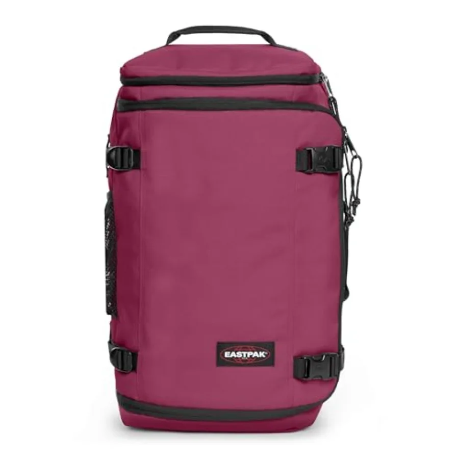 Carry Pack Convertible Duffel Backpack for travel, durable nylon, black, 30L cabin-size with laptop sleeve, water bottle holder
