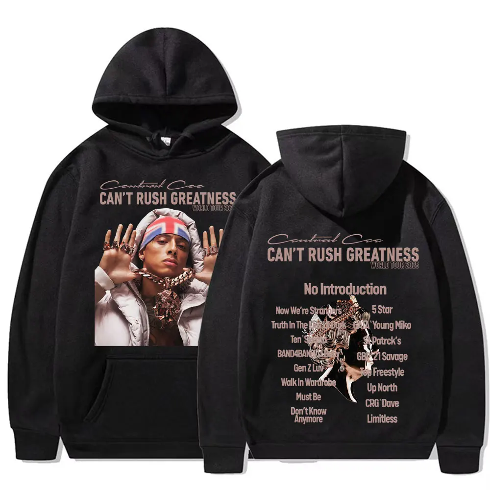 Central Cee “Can't Rush Greatness” World Tour 2025 Concert Hoodies