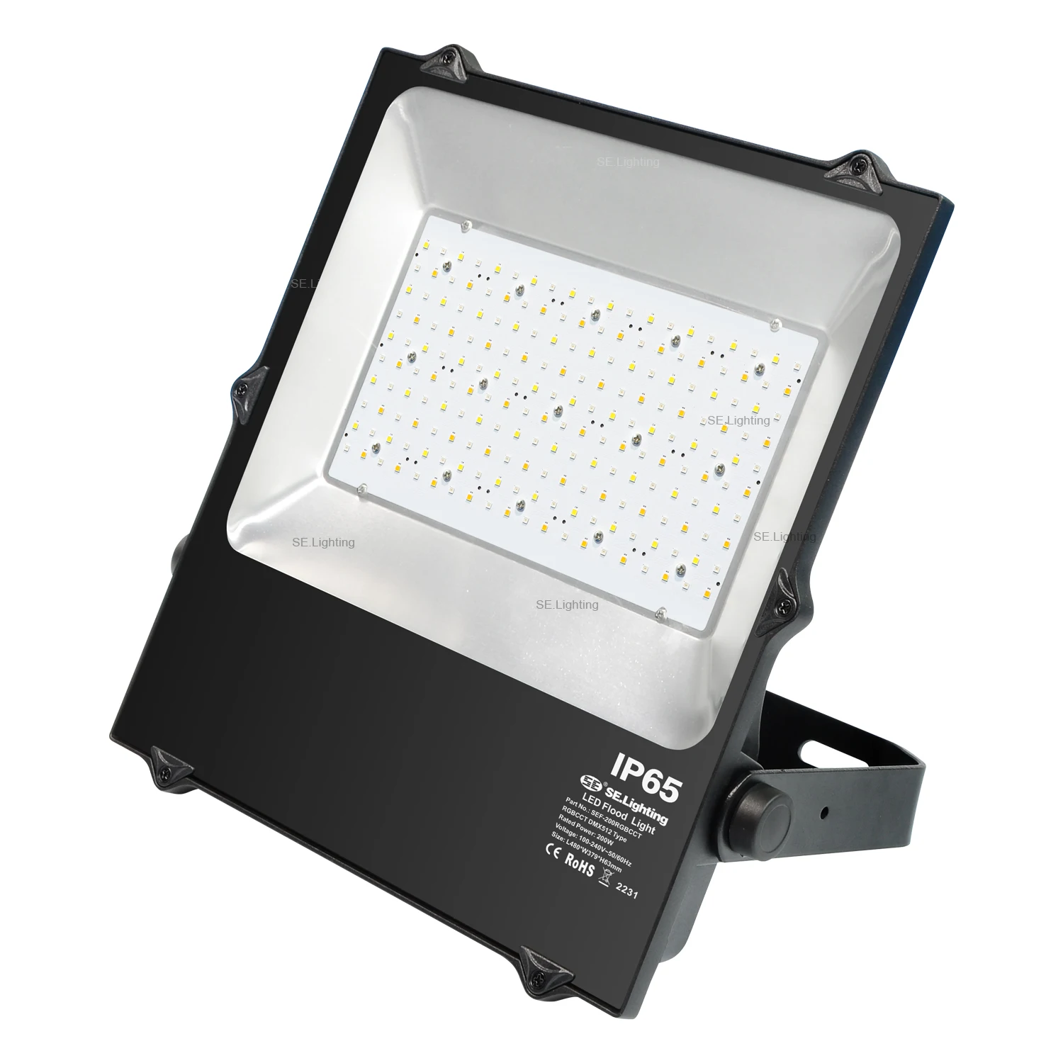 【2026】DMX 512 Outdoor RGB LED Flood Light IP65 Outdoor 100W 150W 200W Stage Light Bars LED