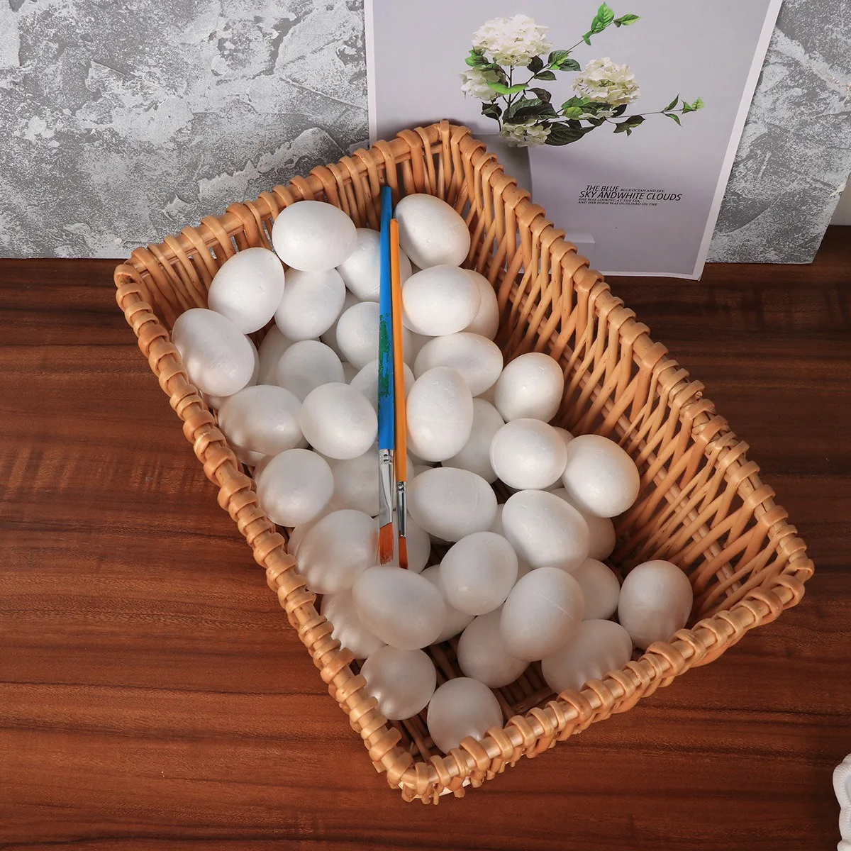 البيض رغوة بيضة عيد الفصح DIY البيض الحرفية البيض عيد الفصح DIY البيض