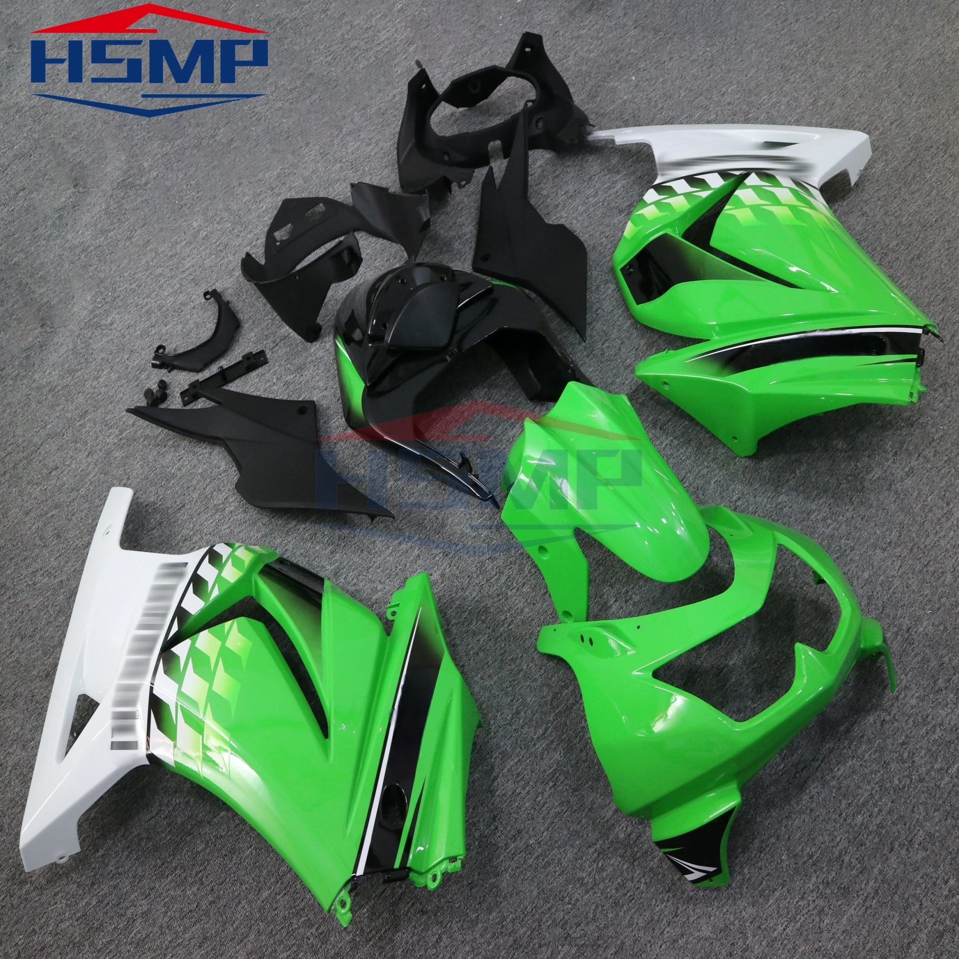 For Kawasaki Ninja250 R EX250 2008 2009 2010 2011 2012 motorcycle complete fairing ABS plastic high quality body decoration kit