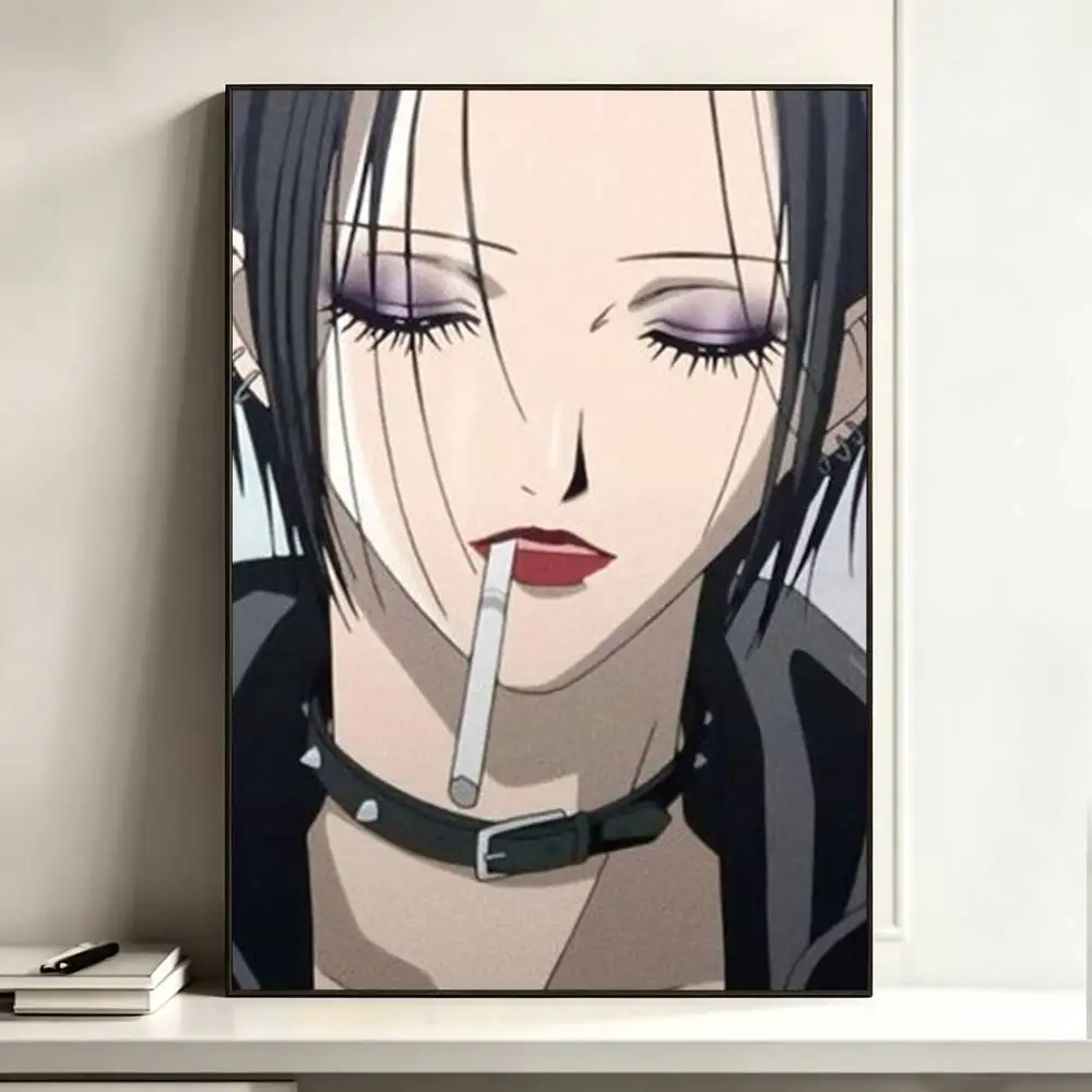 Anime Cool Nana O-Osaki Poster Waterproof Wall Art Sticker For Bar Living Room Vintage Decor Print