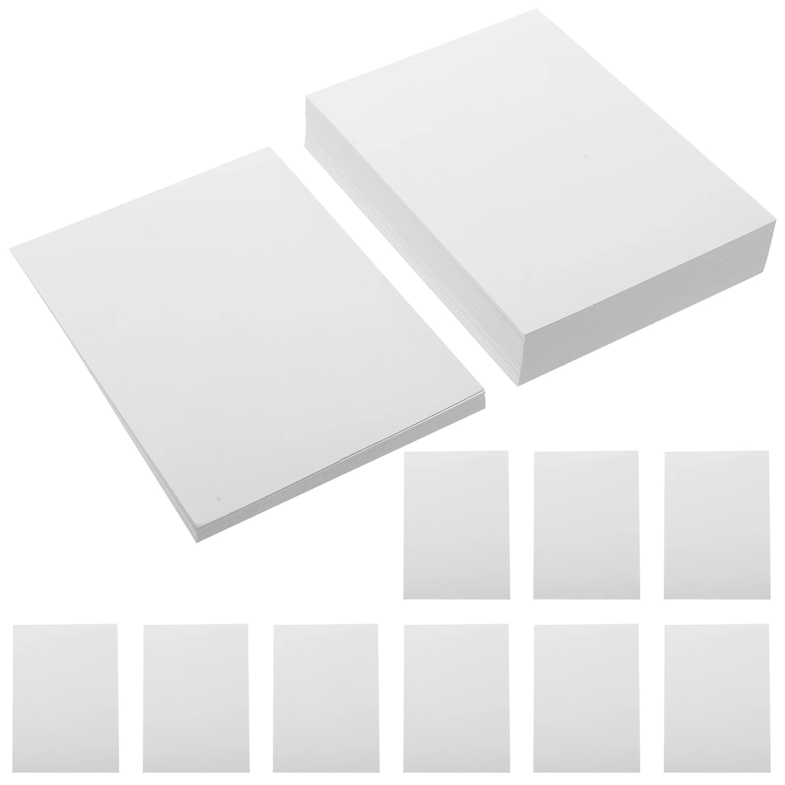 100 Sheets Photo Paper Glossy High Gloss Fast Drying Smudge Resistant Printing Photo Sheets Printer Glossy Paper