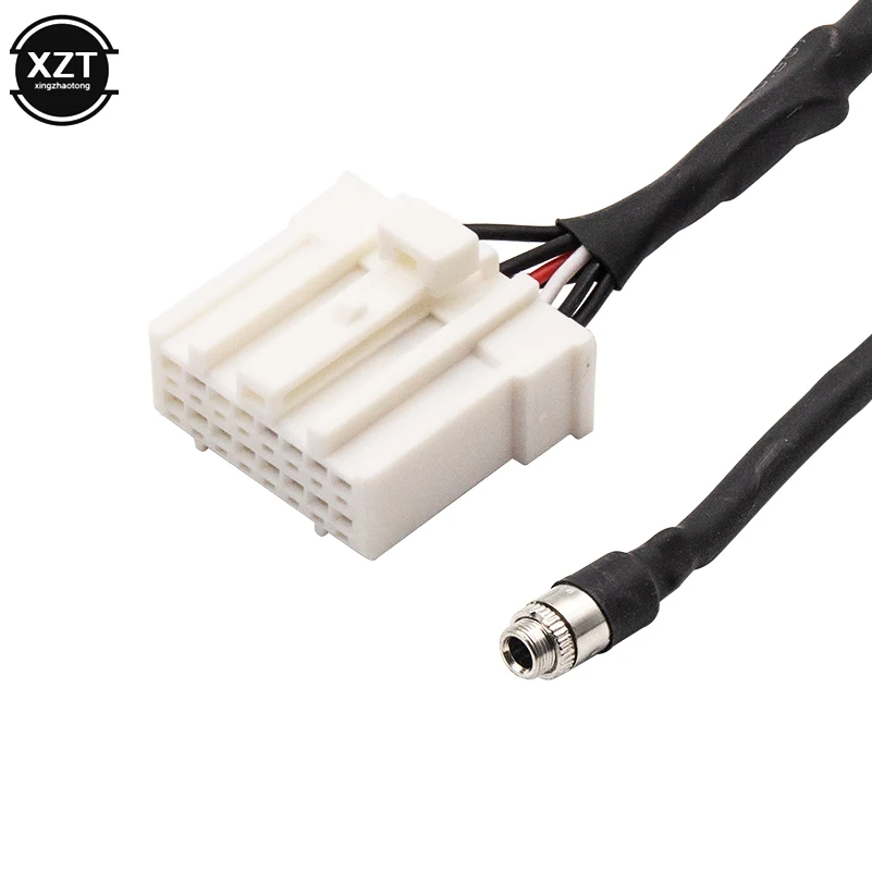 Car AUX In Input Female Interface Adapter Cable For Mazda 3 6 M3 M6 MX-5 RX8 Besturn B70 2006 2007 2008 2009 2010 2011+
