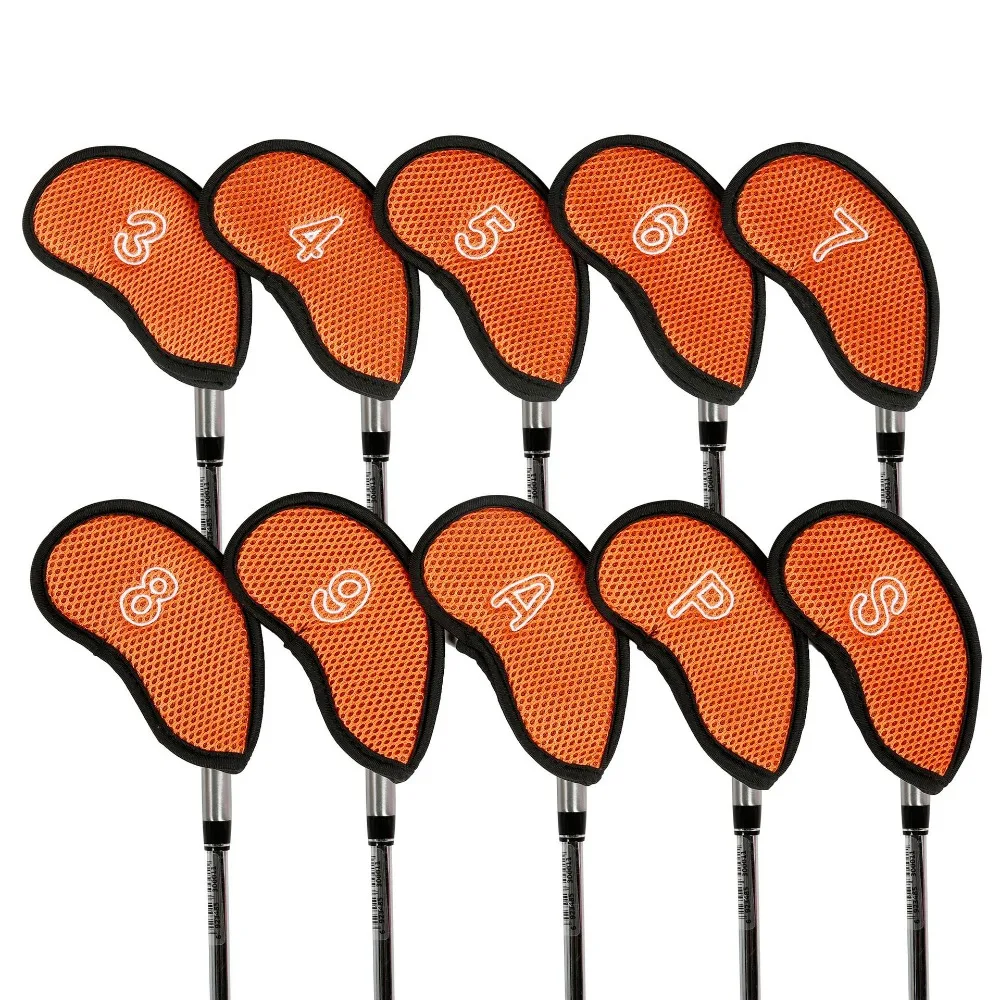 

Covers Set Training Equipment Golf Putter Accessories Spider Head Cover Protector Case Golf Iron Headcover Mesh Golf Headcovers