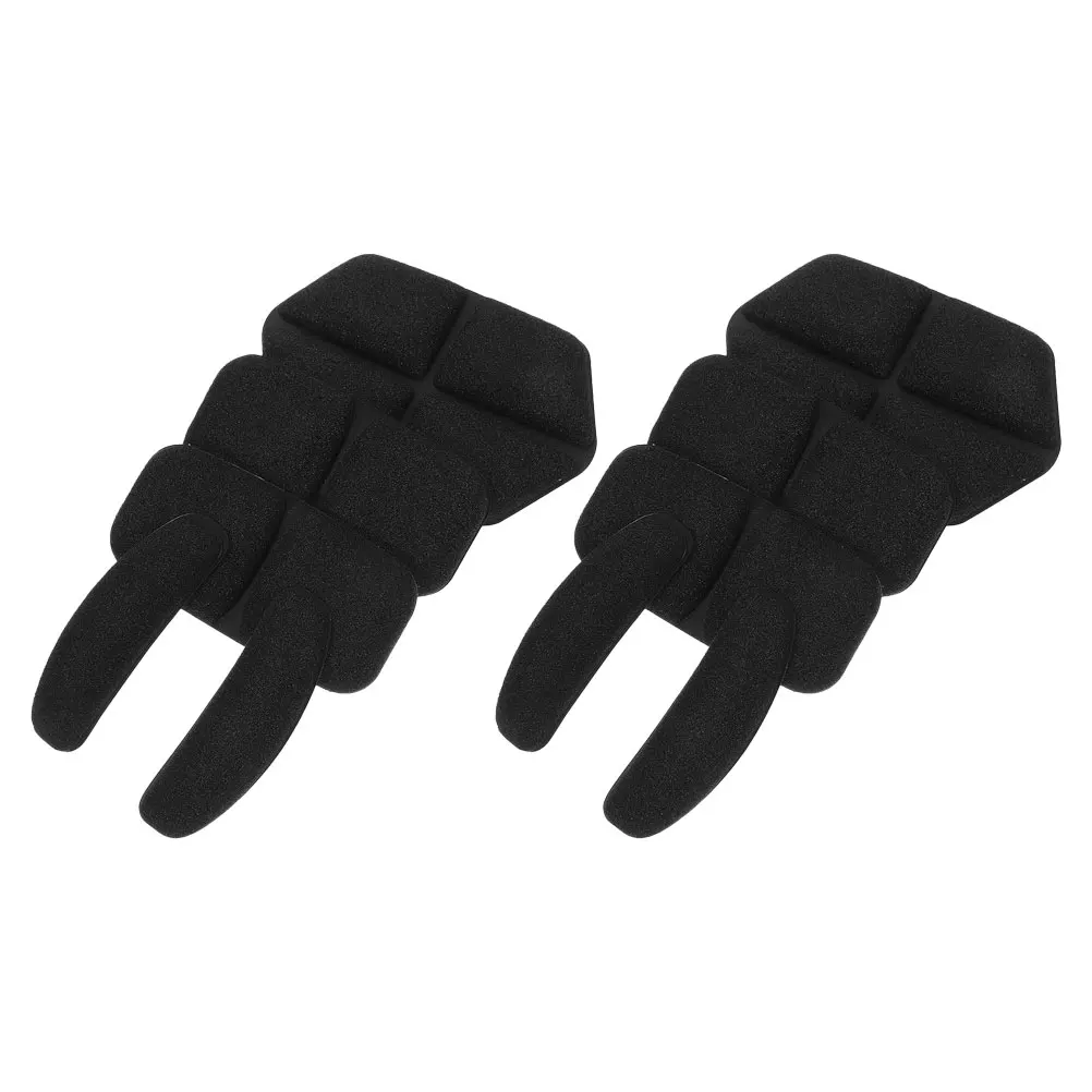 

10pcs Bike Padding Inserts: High-Density Sponge Motorcycle Liner Pads Self-Adhesive Breathable Replacement For Cycling
