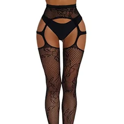Plus Size Pantyhose Women's Thigh High Stockings Nightclub Tights Medias Porn Sexy Lingerie Collant Calcetines Damen Strumpfhose