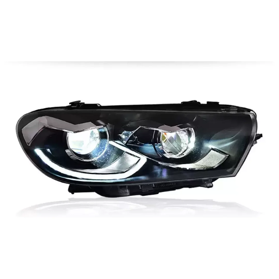 

DRL Headlight Assembly for Volkswagen Scirocco 2009-2015 with Streamer Turn Signal