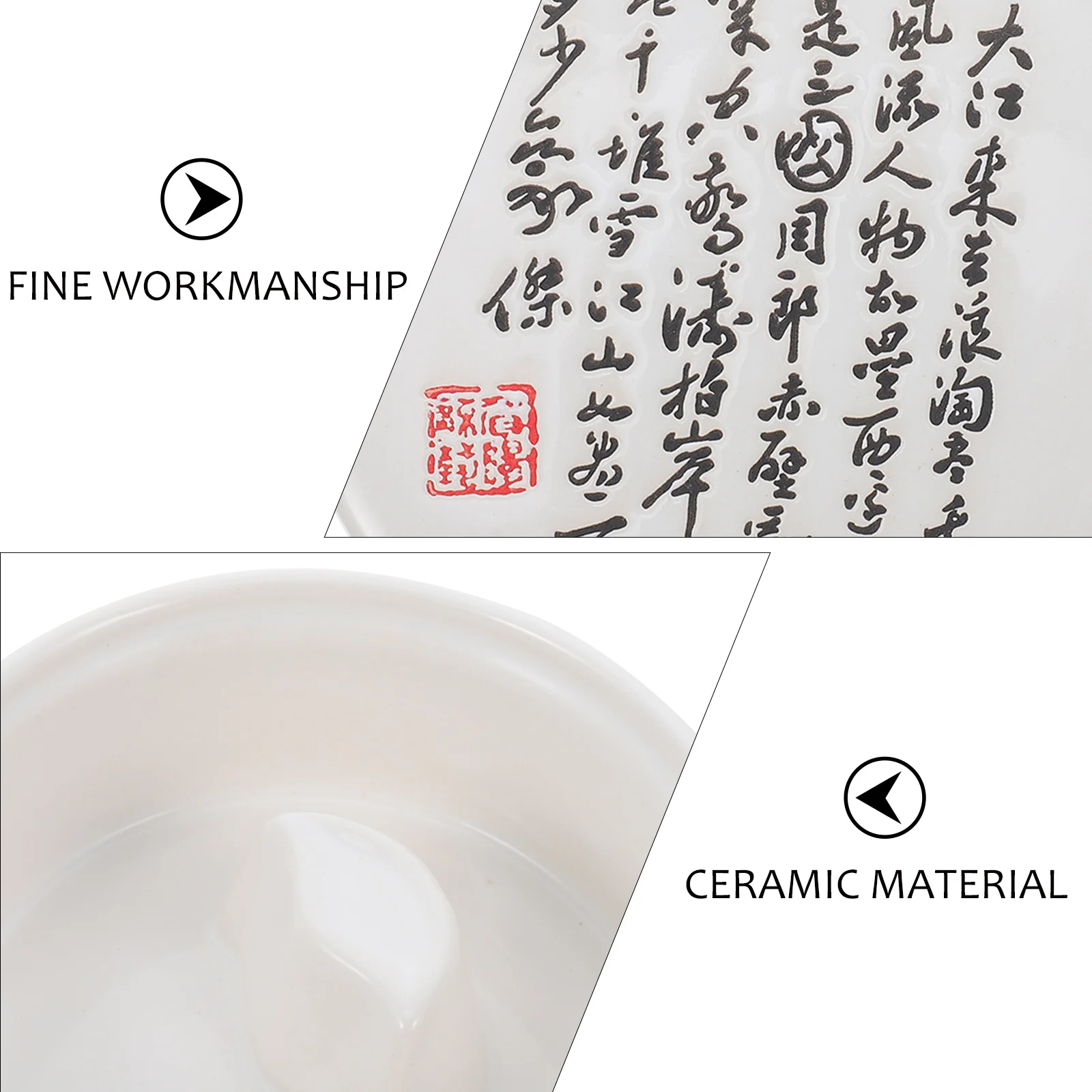 Мини-чернильный камень с крышкой