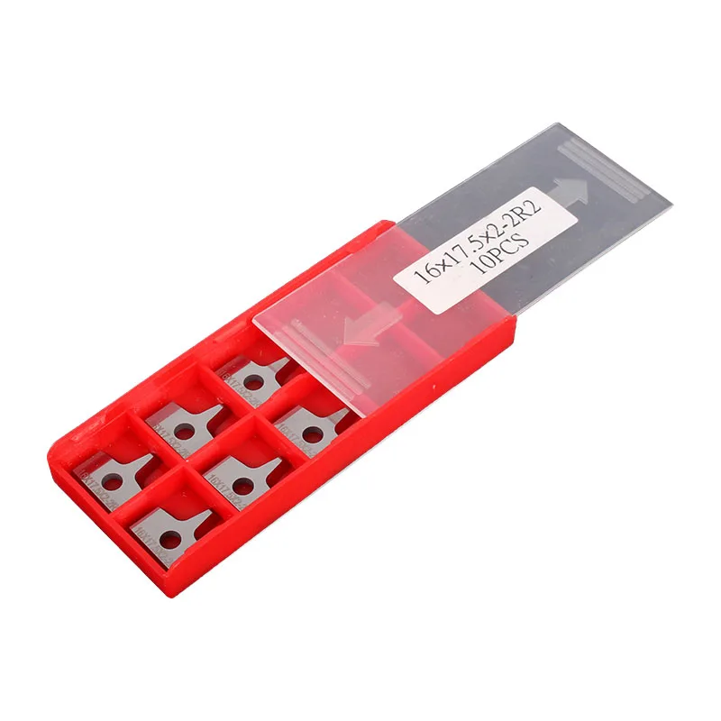 1 pcs Woodworking Scraping Tools Knives Scraper for Edge Banding Machine Blade TCT 20*12*2 2R Chamfer