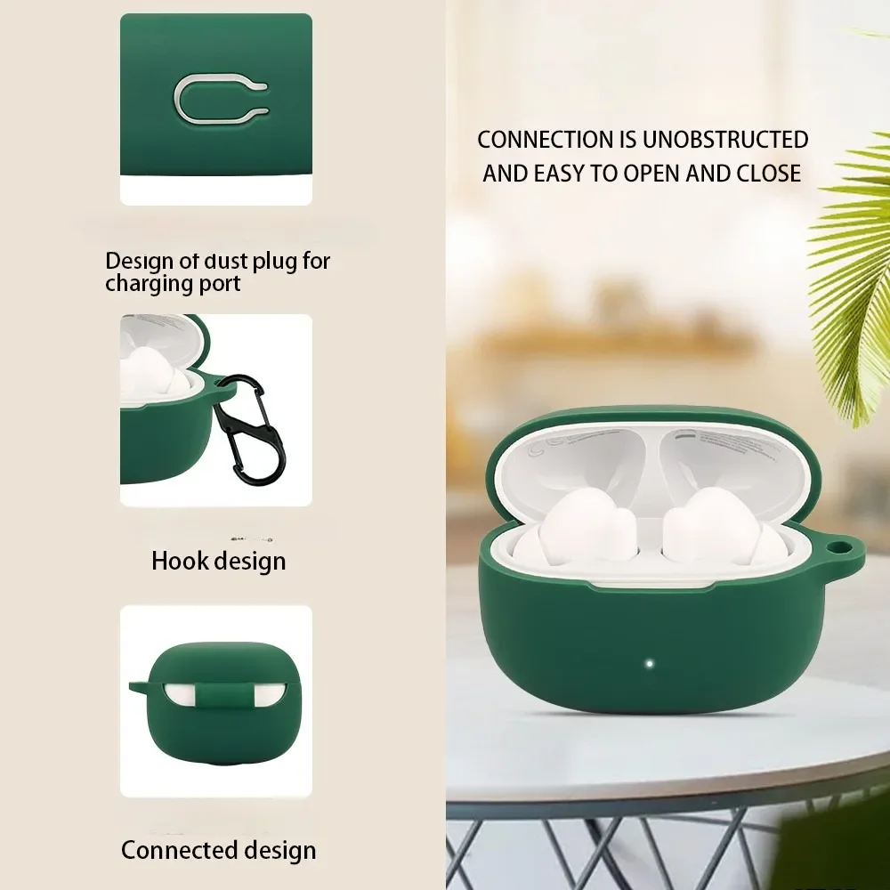 Silicone Case For HONOR CHOICE Earbuds X7 Lite Case Headphone Protector Case For HONOR CHOICE Earbuds X7 Lite Protect Cover