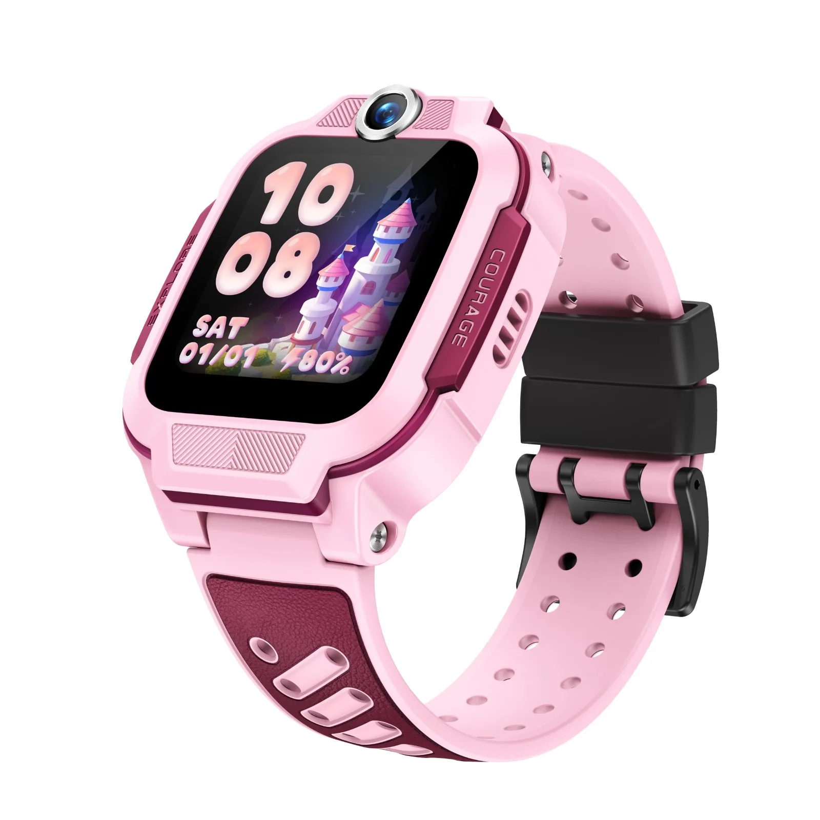 imoo Z3 horloge voor kinderen, slimme kinderhorloge met GPS-tracker, kindertelefoonhorloges, videogesprek, schoolmodus, SOS, IP68 waterdicht