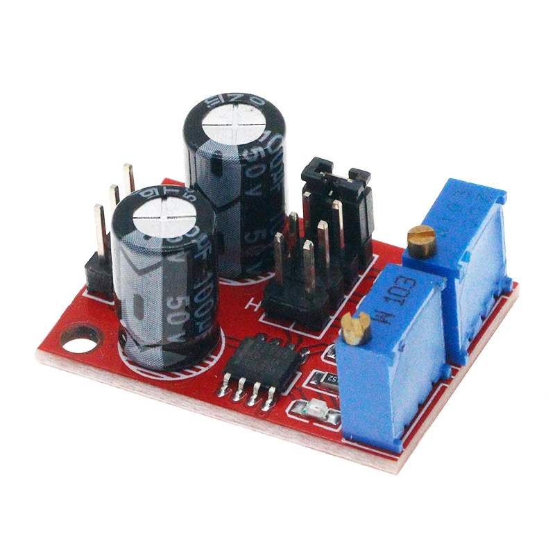 NE555 pulse frequency, duty cycle adjustable module,square/rectangular wave signal generator,stepping motor driver