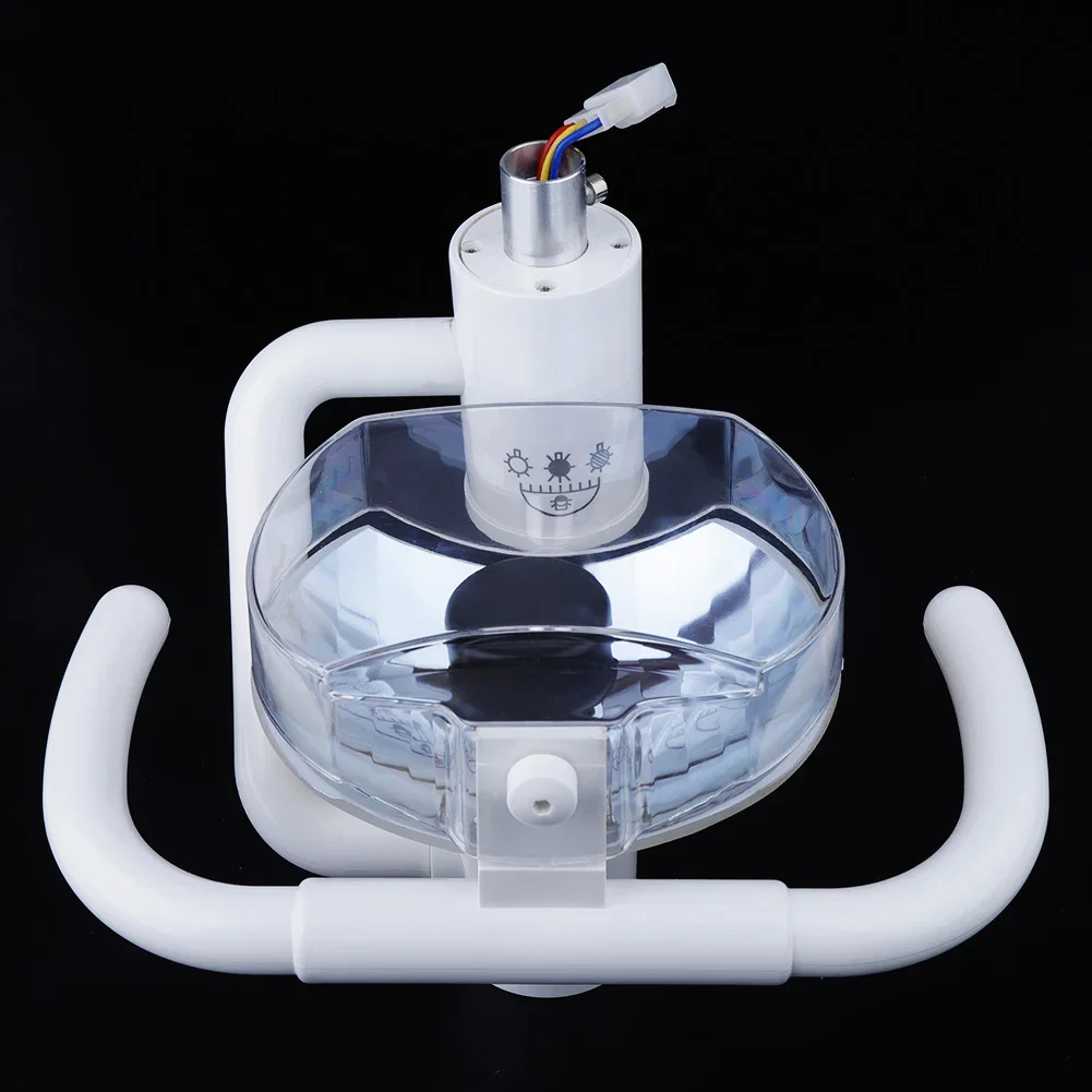 Lámpara halógena Dental ajustable de 50W, LED de operación Oral, luz fría, unidad de dentista multiángulo, plataforma de silla, limpieza más fácil de dientes