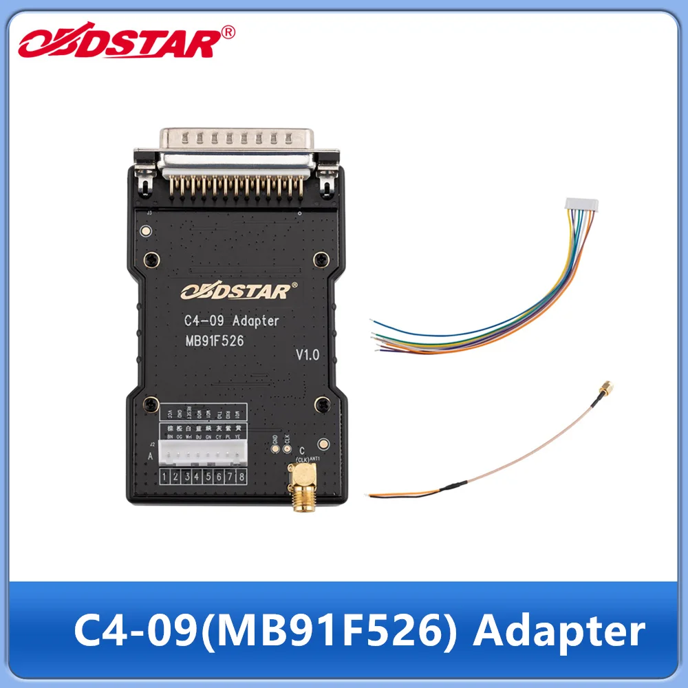 OBDSTAR C4-09 (MB91F526) Adapter Kit Use with OBDSTAR X300 Classic G3 / DC706