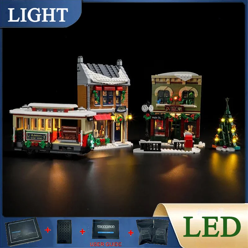 

DIY LED Light Kit For LEGO 10308 Holiday Main Street (Only LED Light,Without Blocks Model)