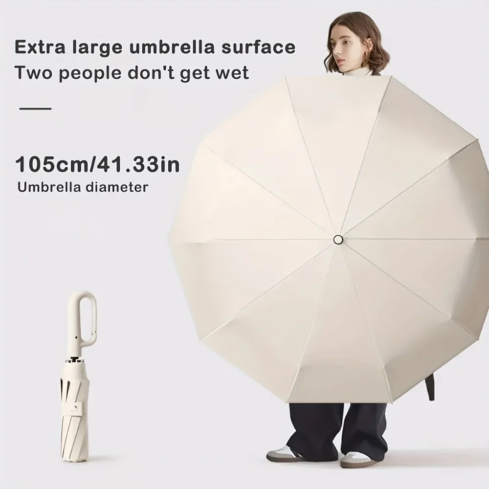 

Portable Large Automatic Umbrella, Sunshade, Suitable for Sunny and Rainy Days, Casual and Durable Umbrella for Men and Women